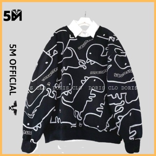 Áo sweater khủng long siêu độc, siêu cute, áo thun thu đông sw10