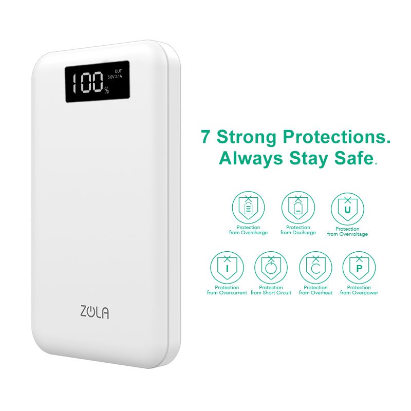 SẠC DỰ PHÒNG ZOLA JADE LED 10,000MAH