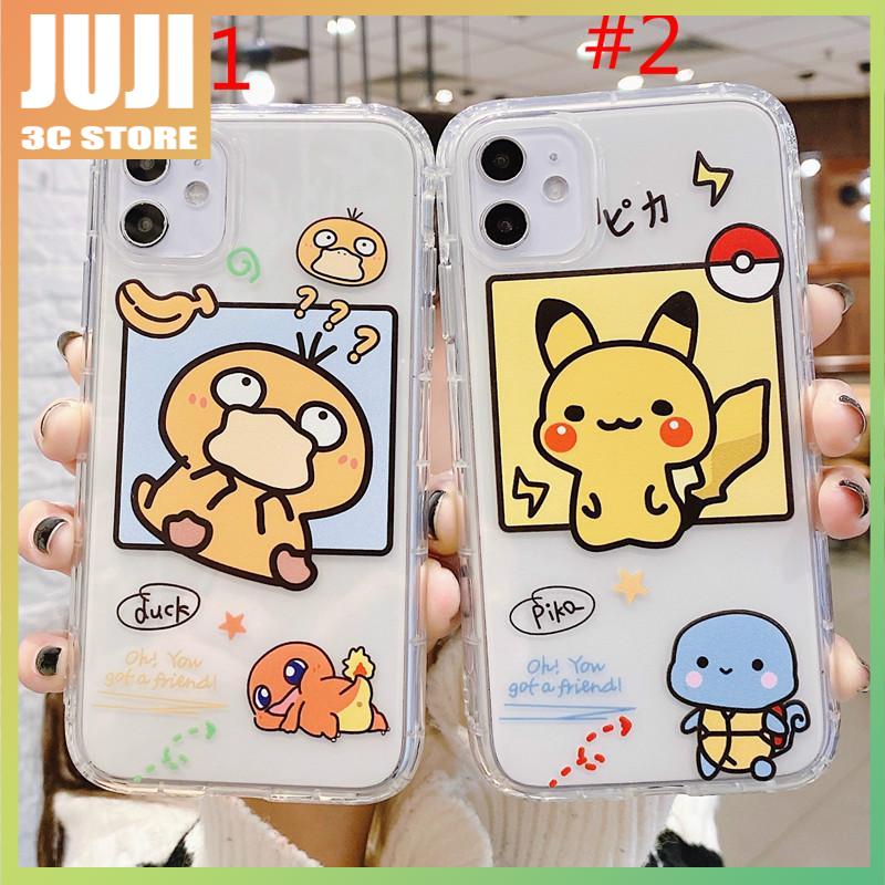 Ốp Lưng Silicone Họa Tiết Hình Pikachu Thời Trang Cho Iphone6 6plus 7 7plus 8 8plus X Xs Xr Xmax 11 11 Pro 12 12 Mini 12pro 12 Pro Max