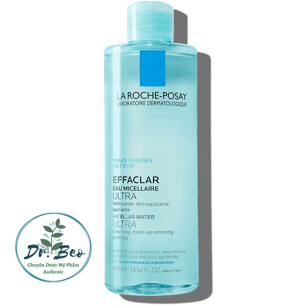 CHÍNH HÃNG✅NƯỚC TẨY TRANG CHO DA DẦU, NHẠY CẢM LAROCHE-POSAY EFFACLAR MICELLAR WATER