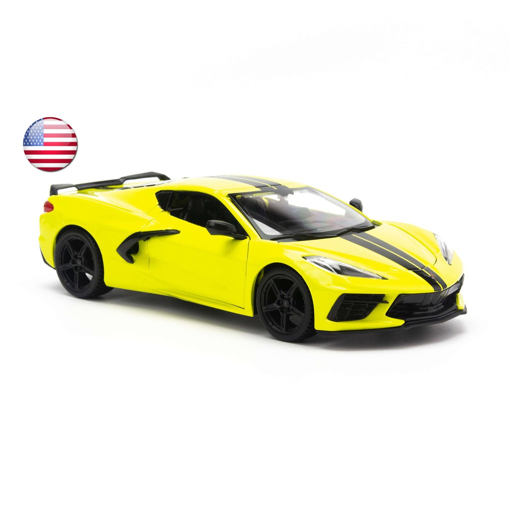 Mô hình xe thể thao Chevrolet Corvette C8 1:24 Maisto