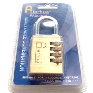 Ổ khoá số thau 4 phân AH384