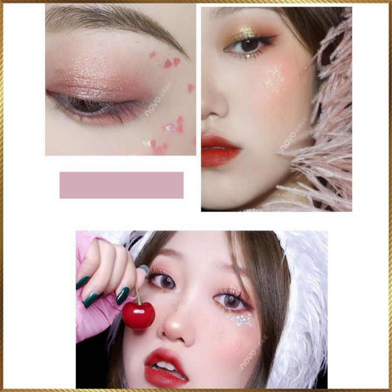 A3  Hộp Nhũ Mắt Lameila Rainbow Sequins No.5072 Lấp Lánh 6 Ô