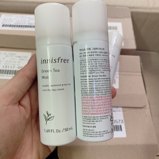 ( chính hãng 100%) xịt khoáng trà xanh innisfree hàn quốc 50ml