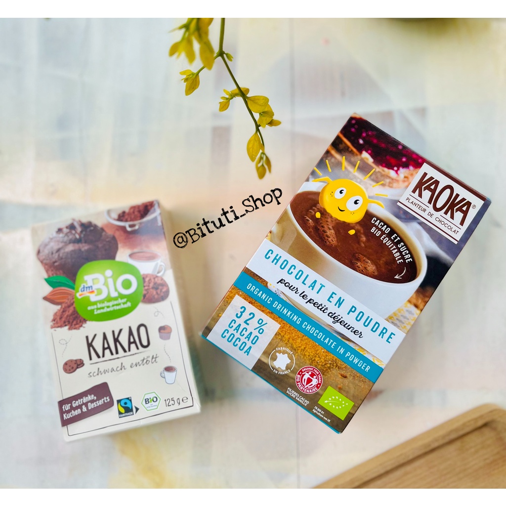 Bột cacao hữu cơ làm bánh cho bé ăn dặm - Bituti Shop