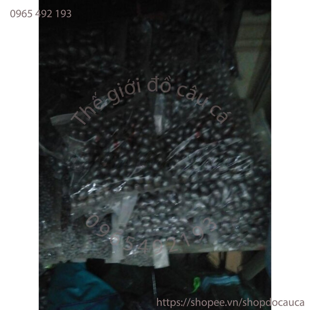 Chì câu cá tròn xuyên tâm  y hình giá rẻ