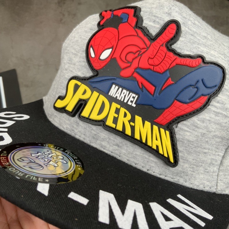 Nón Kết HipHop Spider Man Người Nhện Thời Trang Em Bé ( 1 Đến 4 Tuổi )