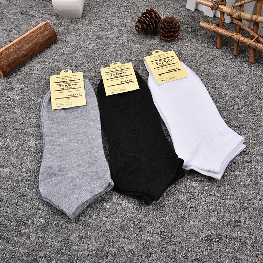 Tất lười cotton chống trượt