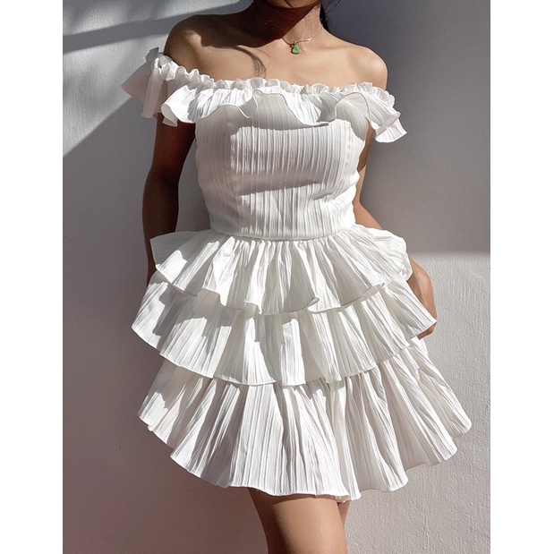 Đầm xoè 3 tầng xinh xắn