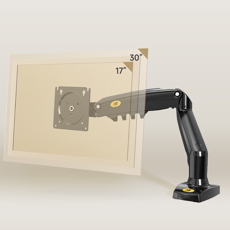 Giá treo màn hình máy tính NB F80 từ 17-30 inch - Tải trọng 9Kg, xoay 360 độ