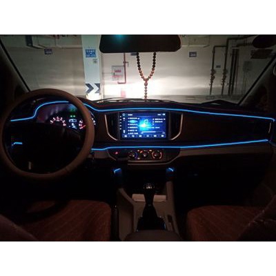 Bộ dây đèn LED ánh sáng lạnh 1m-5m dành cho xe hơi