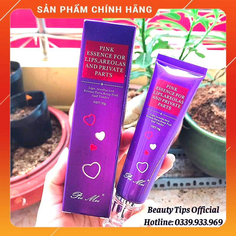 Chống Thâm Môi - Làm Hồng Nhũ Hoa - Vùng Kín Pei Mei