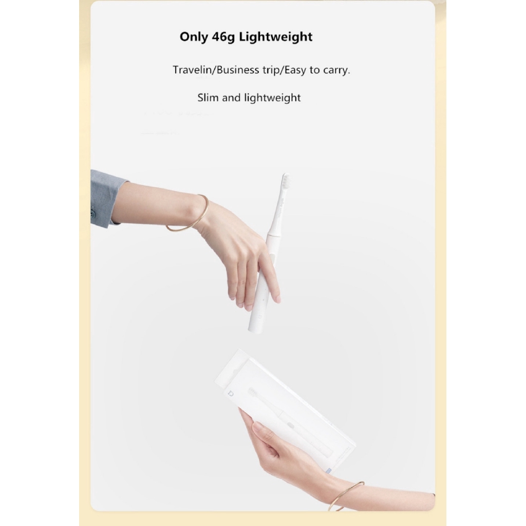 Bàn Chải Đánh Răng Điện Thông Minh 2 Tốc Độ Xiaomi Mijia T100 Mi