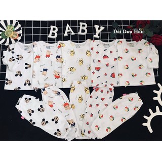 COMBO 5 BỘ COTTON CHO BÉ