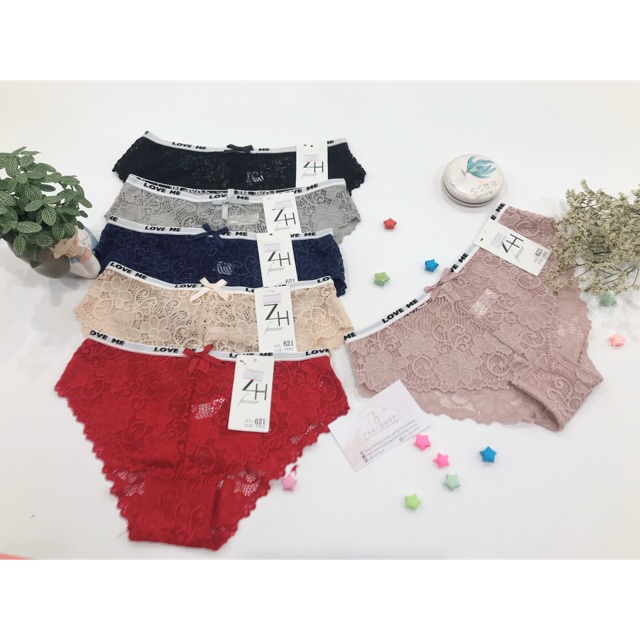 [HÀNG THÁI LAN] Quần Lót Ren, Quần Chip Nữ Thái Lan Cạp Vừa Mềm Mại Chất Siêu Đẹp 621 | BigBuy360 - bigbuy360.vn