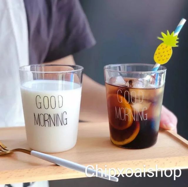 Cốc Good Morning Chào Mừng Ngày Mới