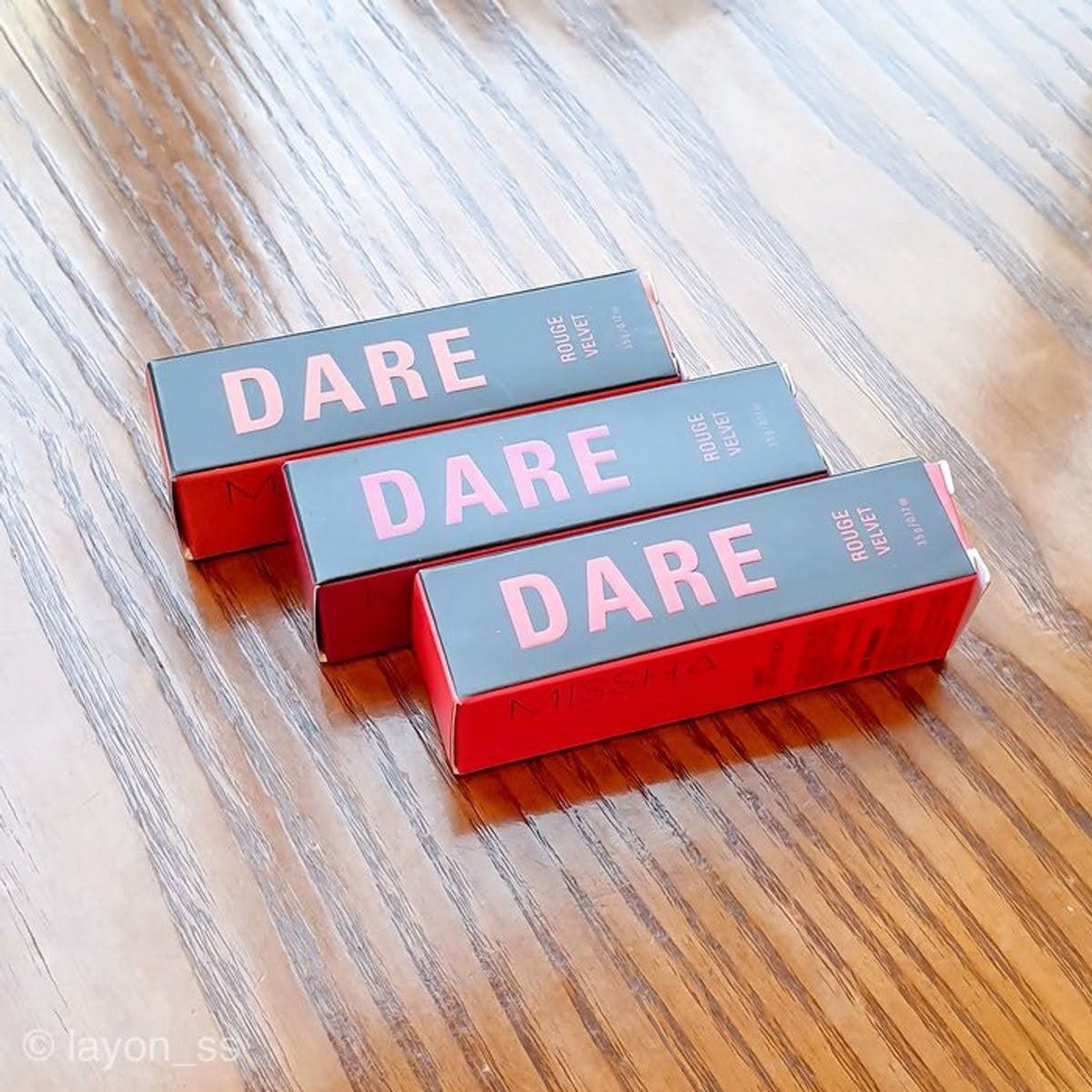SON THỎI LÌ DARE ROUGE VELVET LIPSTICK MISSHA
