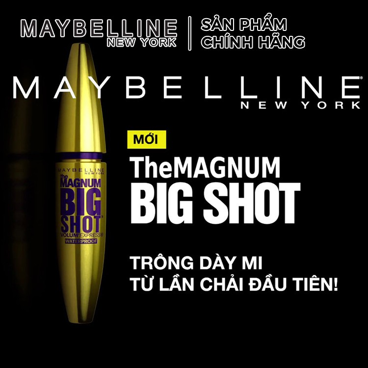 [CHÍNH HÃNG] Mascara Maybelline Dày Và Dài Mi Big Shot 10ml PM703