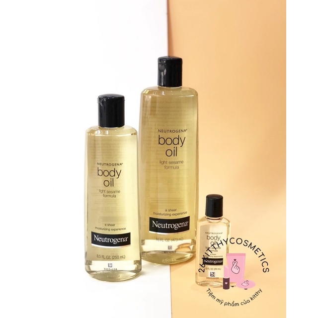Dầu dưỡng  body Neutrogena Oil