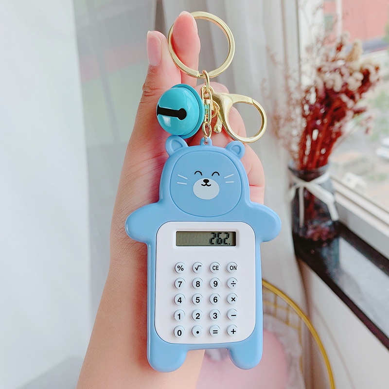Móc khóa hình gấu mini dễ thương
