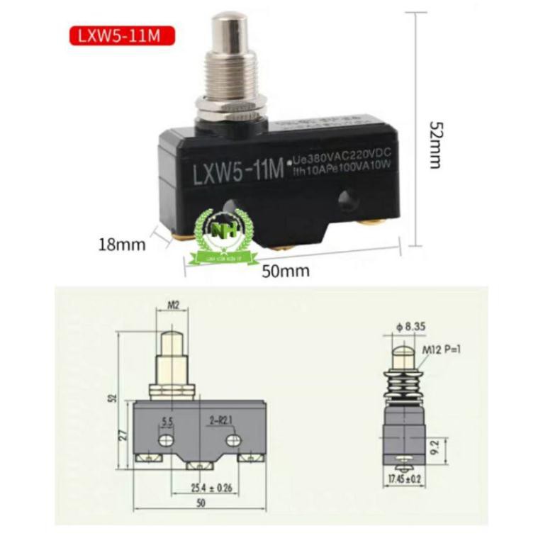 Công tắc hành trình LXW5-11G1/11G2/11M/11N1/11Q1/11D1 Loại Tốt