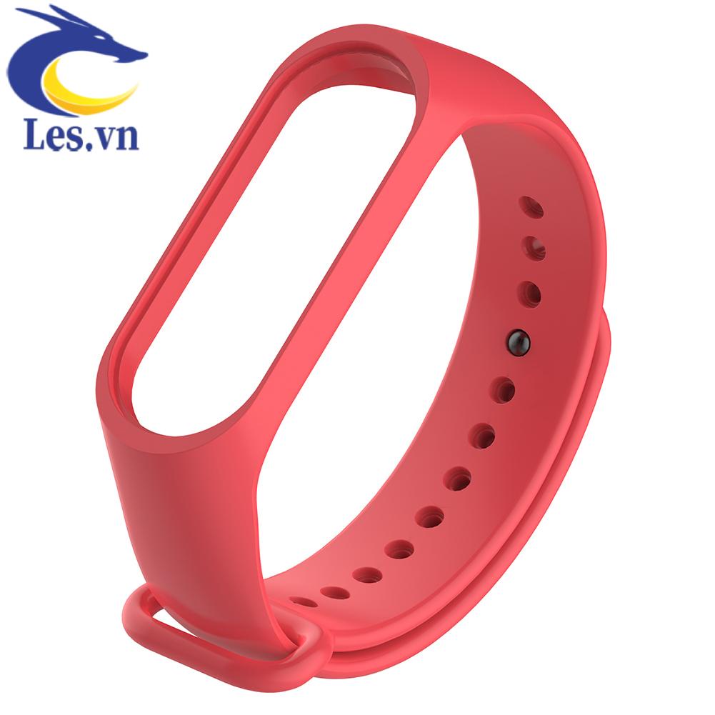 Dây Đeo Thay Thế Chất Liệu Silicone Cho Xiaomi Miband 3 4
