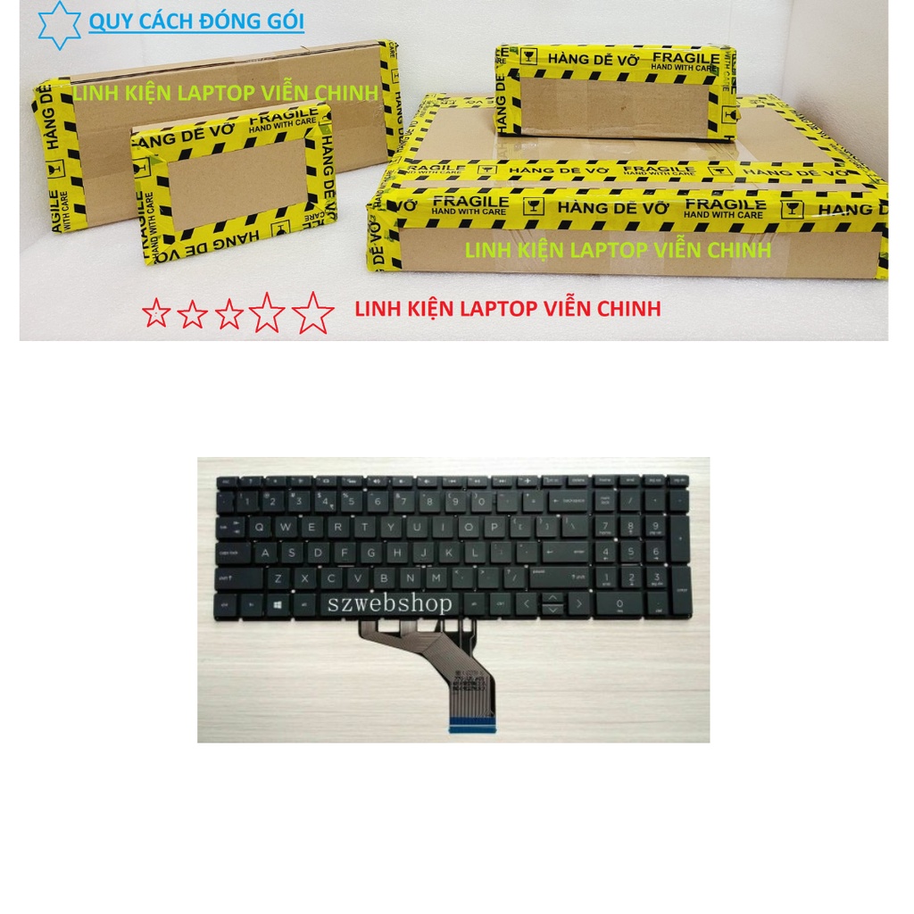 Bàn phím laptop HP 15-da000, 15-db000, 15-cs000, 15-dk000, 15-dr000, 15-dw000 - 15-DA000 ZIN