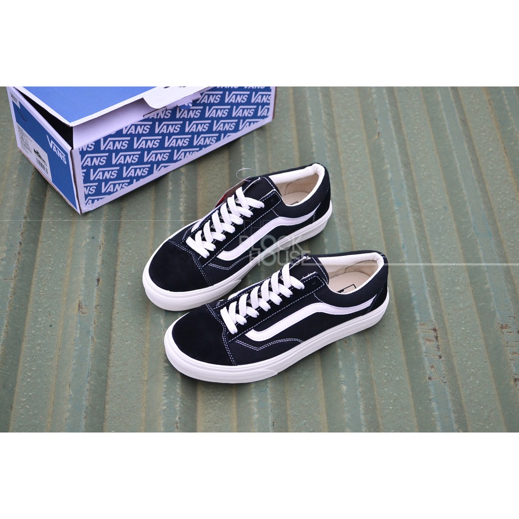 vans style 36 black and white