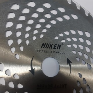 Lưỡi cắt cỏ tròn Niken 25cm