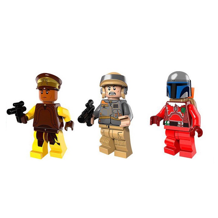 Bộ 3 nhân vật minifigures Star Wars PG8095