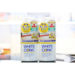 [150ml/360ml] Sữa tắm trắng da toàn thân White Conc Body Nhật Bản