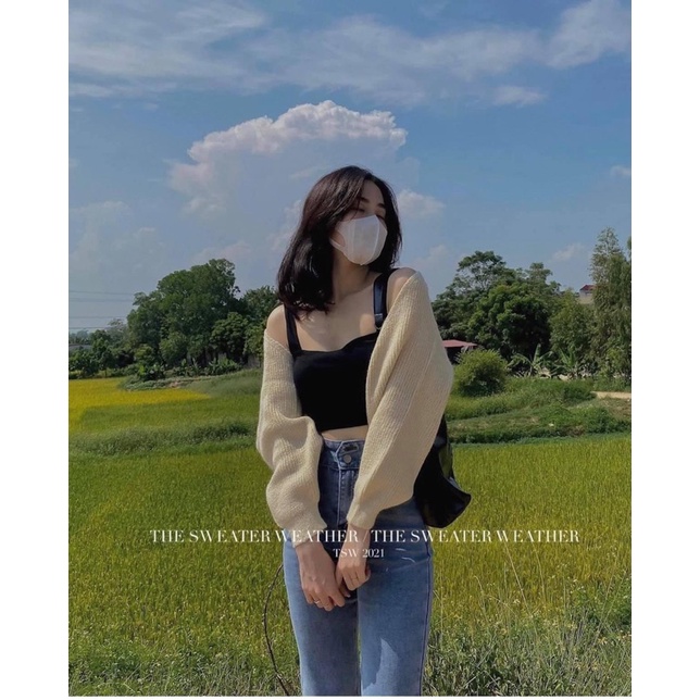 [HÀNG SẴN]ÁO CARDIGAN TAY BỒNG KHOÁC NGOÀI CHẤT LEN DÀY DẶN hàng Quảng Châu | BigBuy360 - bigbuy360.vn