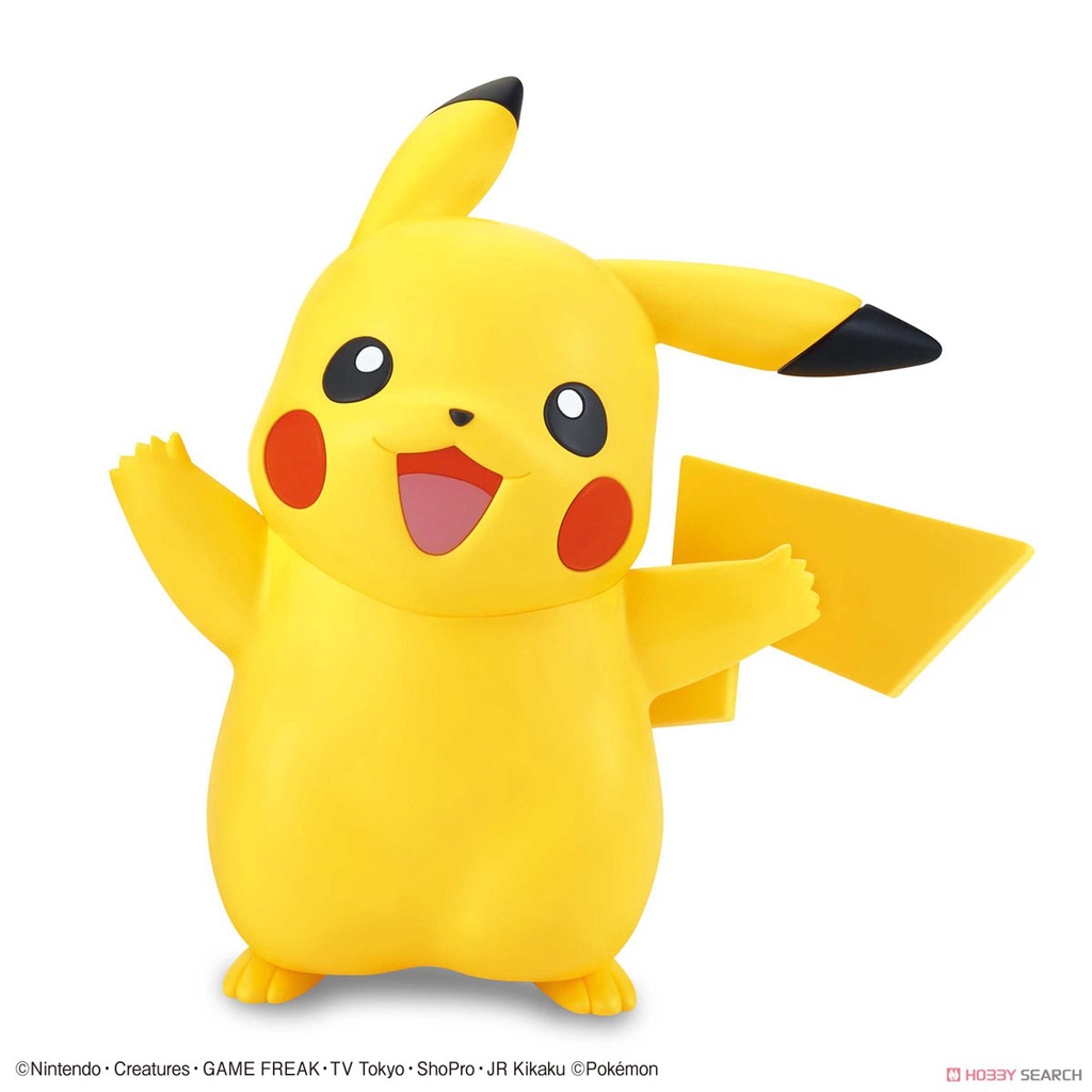 Mô Hình Bandai Pokepla Quick 01 Pikachu