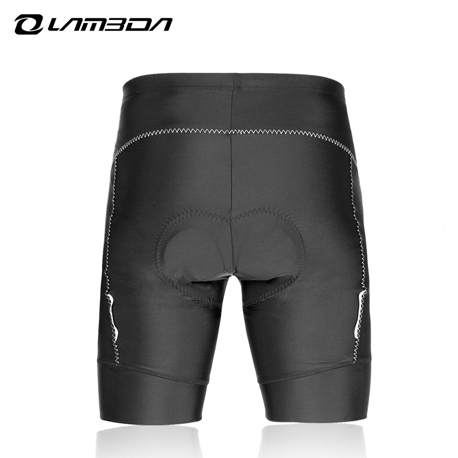 LAMBDA Lycra Quần short đi xe đạp Nam MTB Road Bike Quần short Racing Cycle Mặc quần short Gel 3D độn