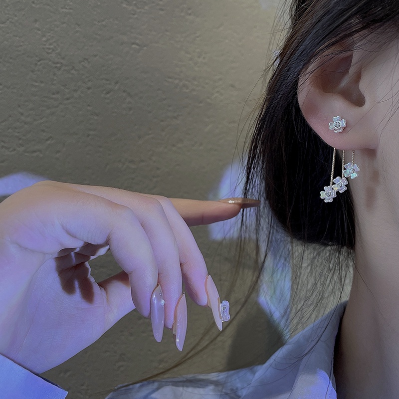 Bông Tai Mặt Hình Hoa Ngọt Ngào Thời Trang Mùa Hè Hàn Quốc Mới 2022