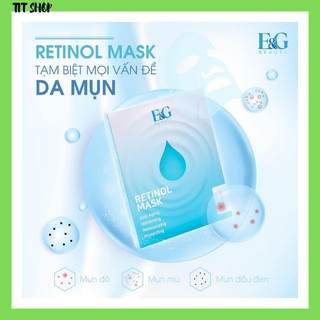 Mặt Nạ E&G Retinol làm trắng mờ thâm sạm maks phục hồi trẻ hoá căng bóng chính hãng