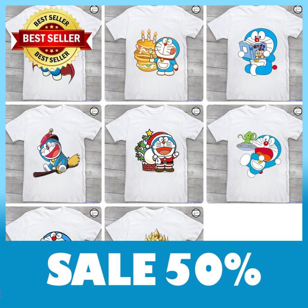 SALE HOT-Ao thun in - DORAMON - KUTE ( NHIỀU MẪU)