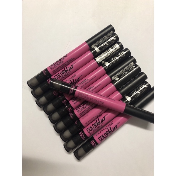 Son thỏi 2 đầu Maybelline Lip Studio Colorblur Cream Matte Pencil & Smudger 1.25g 05 Pink Insanity