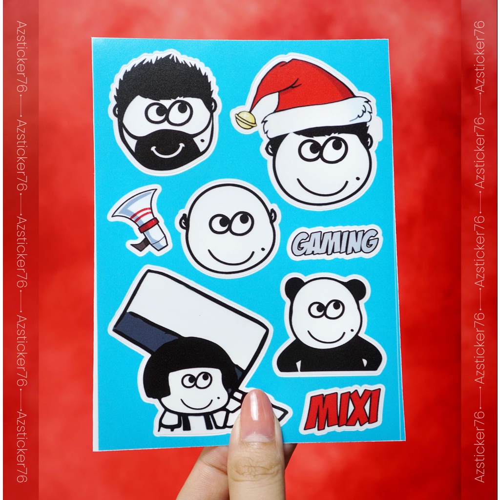Sticker Độ Mixi | Sticker Dán Xe, Tem Dán Xe Máy, Xe Điện Chống Thấm Nước, Chống Bay Màu