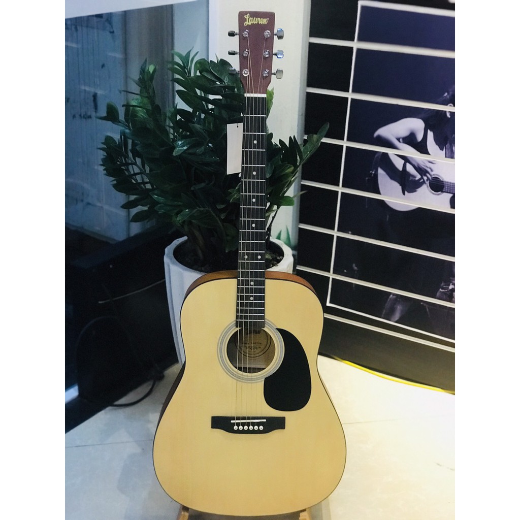 Đàn Guitar Acoustic Lauren LA125 + Phụ kiện - SOLG