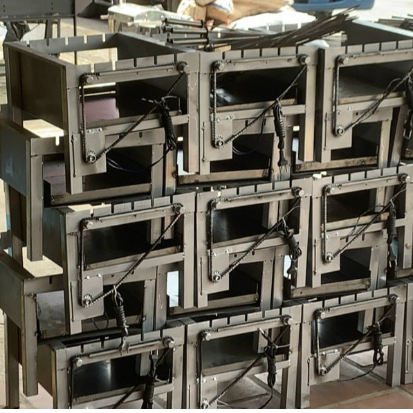 MÁY NƯỚNG THỊT XIÊN TỰ ĐỘNG TẶNG KÈM 5 XIÊN INOX NƯỚNG THỊT