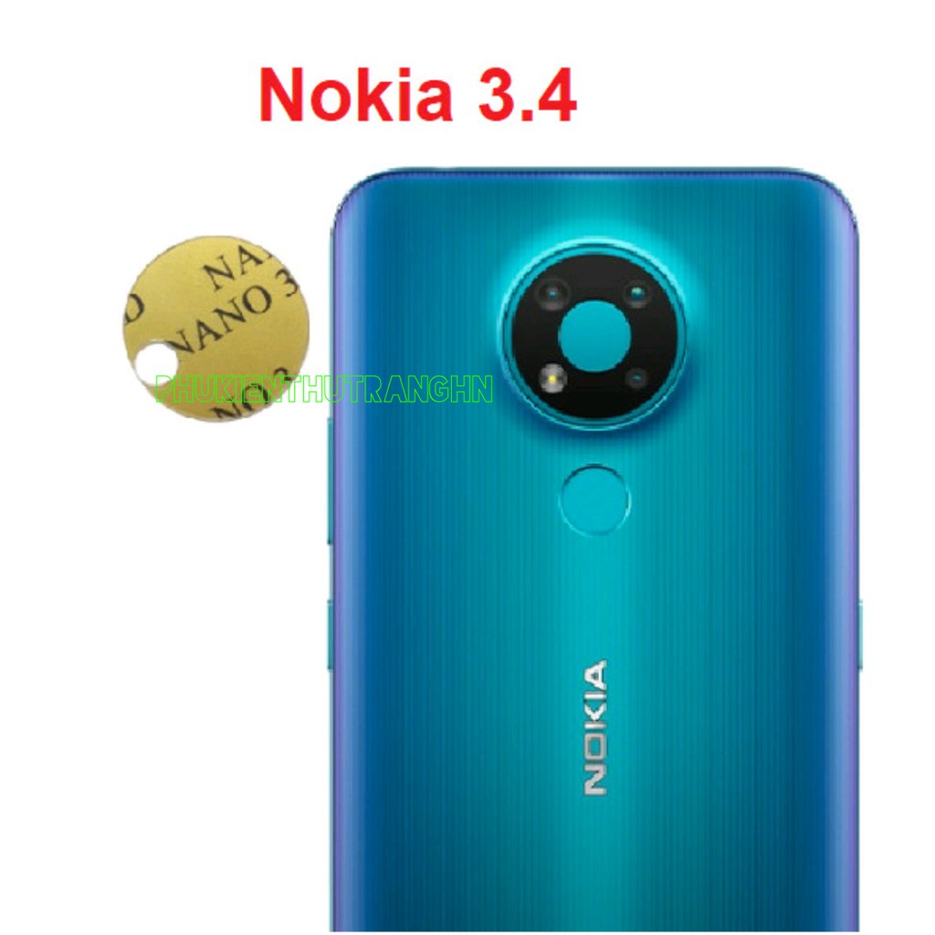 Dán cường lực nano bảo vệ camera Nokia 3.4