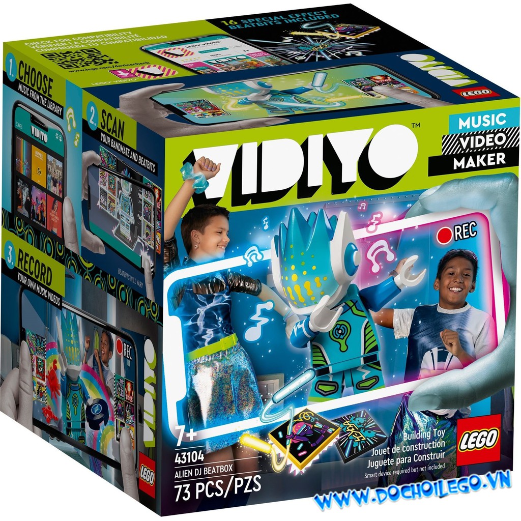 43104 LEGO Vidiyo Alien DJ BeatBox _ Người ngoài hành tinh