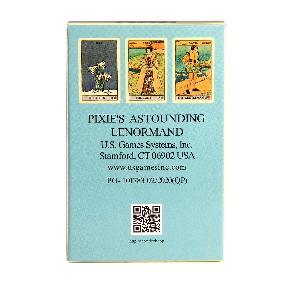 Bài Lenormand Pixie's Astounding Lenormand 36 Lá Bài Tặng Đá Thanh Tẩy C117