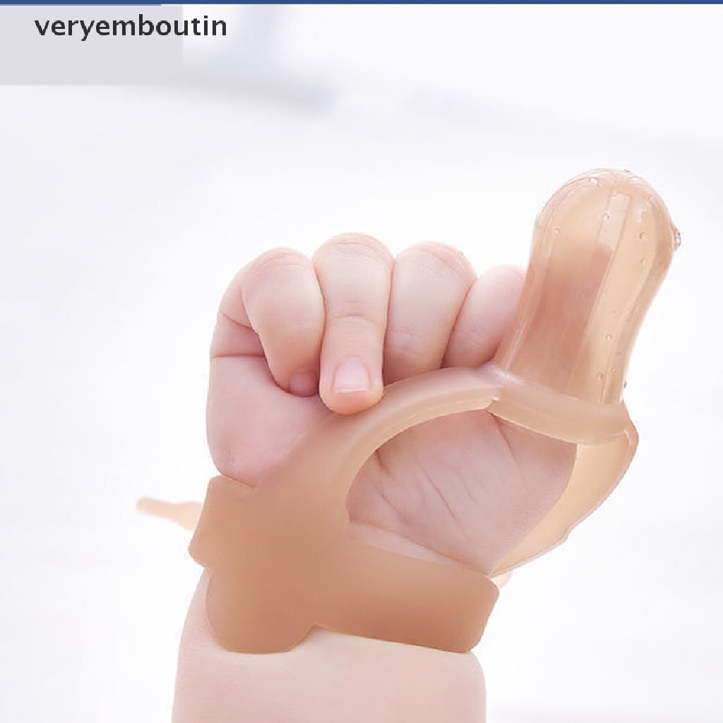 Dụng cụ bảo vệ ngón tay bằng silicone không độc hại cho bé