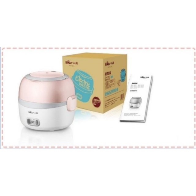 Hộp cơm cắm điện 1 tầng BEAR B13E5