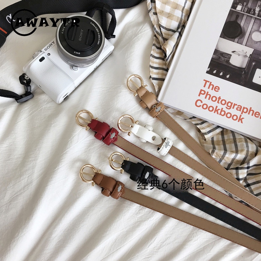 Thắt Lưng Da Bản Nhỏ Thời Trang Hàn Quốc Cho Nữ