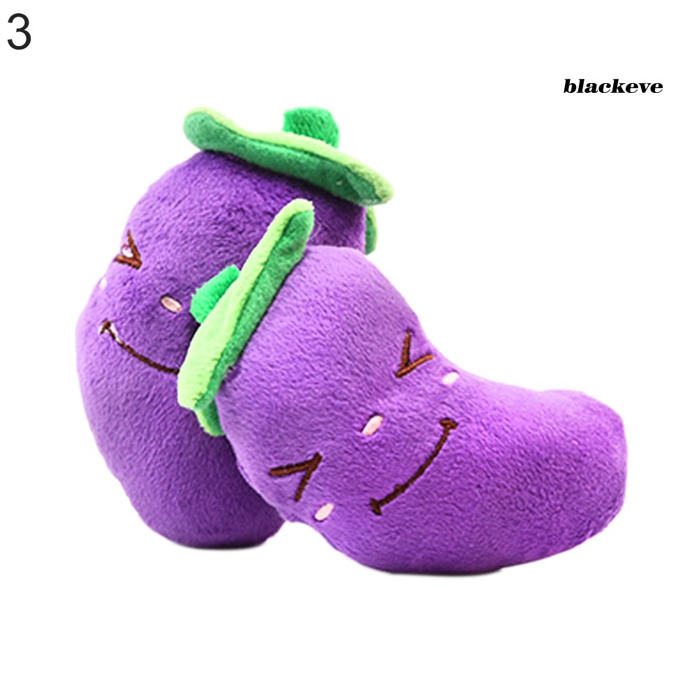 Đồ Chơi Nhai Gặm Nhồi Bông Phát Ra Âm Thanh Vui Nhộn Hình Rau Củ Trái Cây Nhiều Kiểu Tùy Chọn Cho Thú Cưng