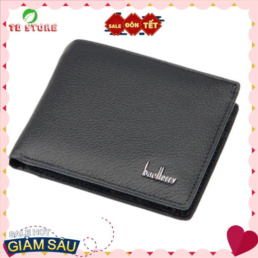 Ví Da Nam Chính Hãng Baellerry Siêu Bền Đẹp | Bảo Hành 1 Năm | Bóp Nam Da VB03 haloshop01