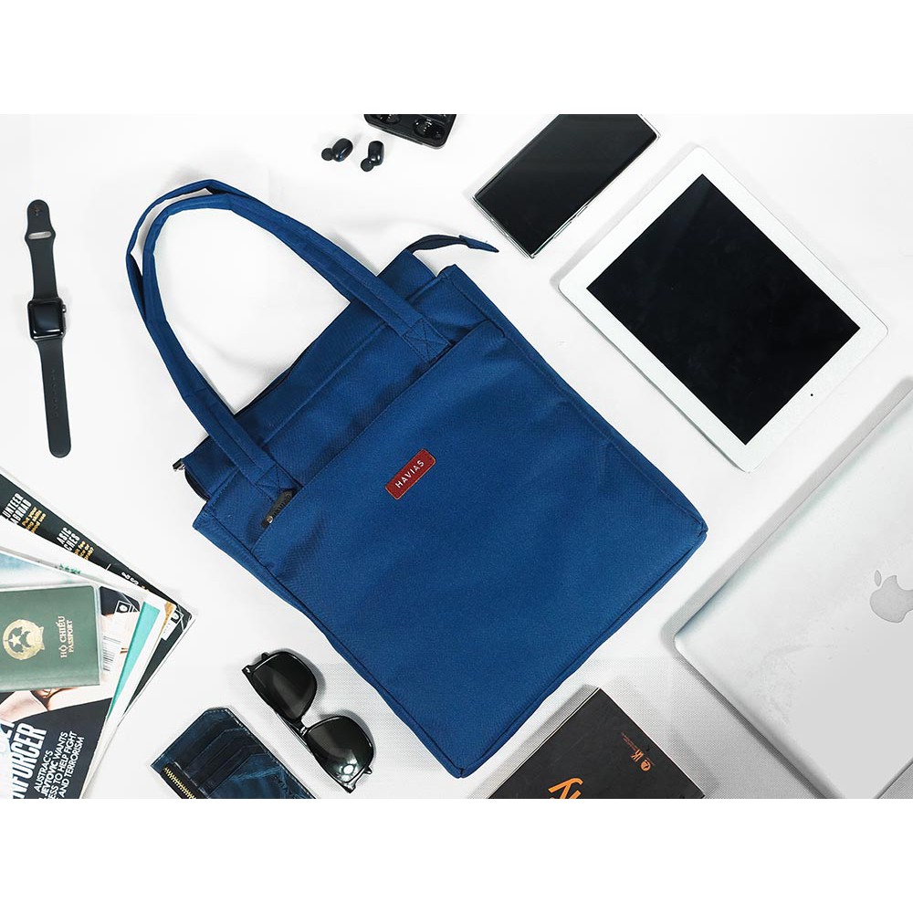 Túi Tote Vải Oxford HAVIAS cao cấp nhập khẩu, có đệm chống sốc